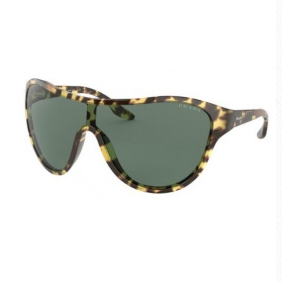 Prada SPR06X tartarug sunglasses - Picture 1 of 9